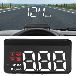 Aramox Head-Up-Display, Multifunktionsanzeige, Auto-HUD-Windschutzscheibenprojektor mit Klarem High-Definition-Display, Schwarz, LCD oder LED, OBD, PORTABLE_VIDEO_DISC_PLAYER, 1280x720, 81438031