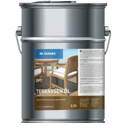 Dr. Schutz® Terrassenöl natur 1064002505 , 2,5 l - Dose