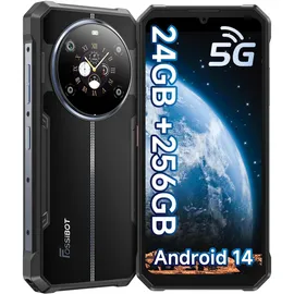 FOSSIBOT F109 24 GB RAM 256 GB Schwarz