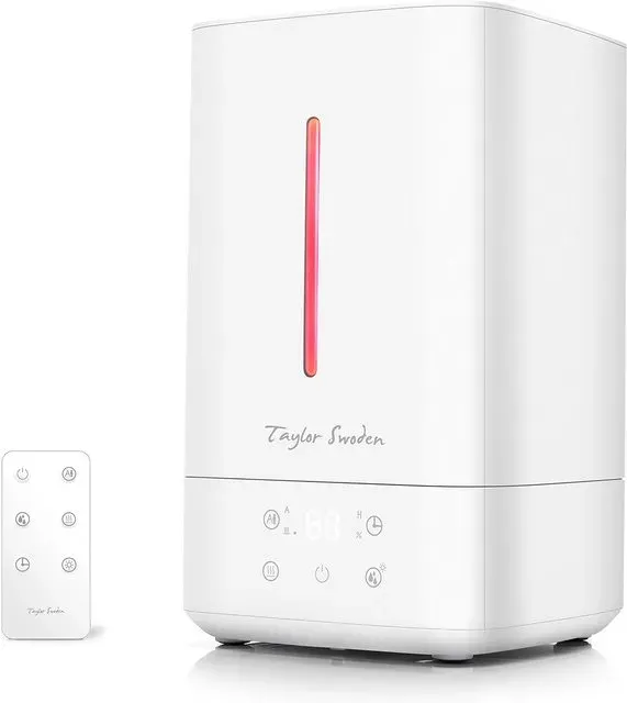 Aigostar Taylor Swoden Luftbefeuchter (100 W, 7 LED-Farben)