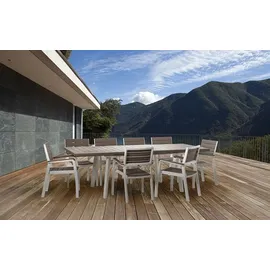 KETER - Tisch aus Polypropylen 160x90x75 weiß/cappuccino