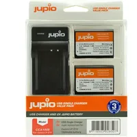 JUPIO Value Pack: 2x Battery LP-E10