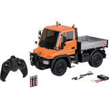 CARSON 1:12 MB Unimog U300 2.4G 100% RTR R/C Spielfahrzeug, Orange