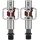 Crankbrothers Eggbeater 1 Silber/Rot