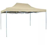 vidaXL Faltpavillon 4,5 x 3 m Cremeweiß