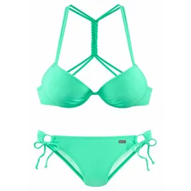 Buffalo Push-Up-Bikini Damen Grün/Mint 40 Cup C