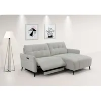 INOSIGN Ecksofa »DENIO 3-Sitzer, L-Form (Breite 209cm), elektr. Relaxfunktion,