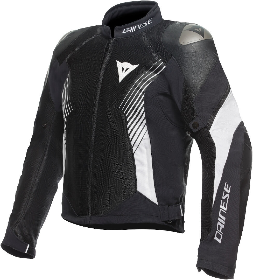 Dainese Super Rider 2 Absoluteshell Motorrad Textiljacke, schwarz-weiss, Größe 50