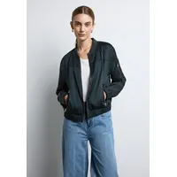 STREET ONE Damen A212259 Satin-Blouson, Hunter Green, 32