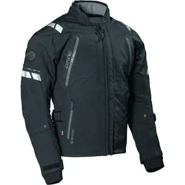 Dane Elling wasserdichte Motorrad Textiljacke, schwarz, 56