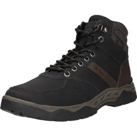 Tom Tailor Schnürstiefel Herren Schwarz 44