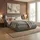 beautysofa Corfu 180 x 200 cm Grau