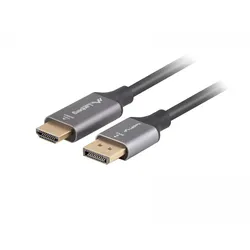 Lanberg DisplayPort auf HDMI Kabel 4K Schwarz - 1.8m