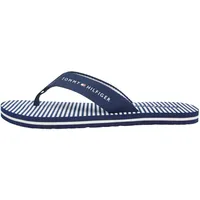 Tommy Hilfiger Th Ithaca Stripe Summer Sandal Preppy Navy 37