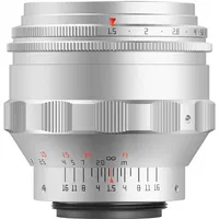TTARTISAN 75mm f/1,5 M42 (Vollformat) silber