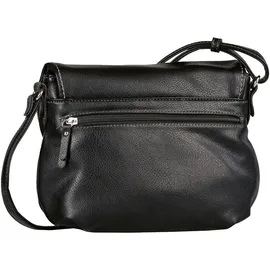 Tom Tailor Lari Damen Umhängetasche Crossbody Bag Mittelgroß Schwarz