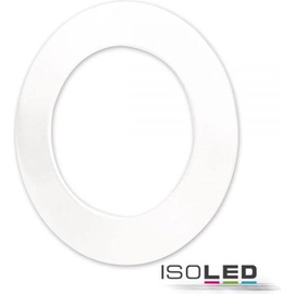 ISOLED Cover Aluminium rund weiß für Einbaustrahler Sys-90