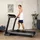 gymtek Gymtek® Laufband für Zuhause, Walking Pad, Treadmill - bis 160 kg, 22 km/h - Klappbar, 12 Trainingsprogramme, LCD-Display - Fitness, Home Gym - Schwarz