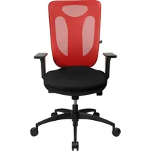 TOPSTAR Net Pro 100 mit Armlehnen schwarz/rot