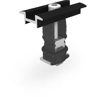 K2 Systems Modulmittelklemme 25-40 mm schwarz eloxiert