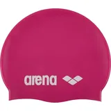 Arena Kappe Classic Silicone Fuchsia-weiß Einheitsgröße