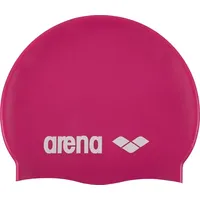 Arena Kappe Classic Silicone Fuchsia-weiß Einheitsgröße