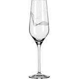 Ritzenhoff & Breker RITZENHOFF Champagnerglas 250 ml - Serie Kristallwind 2er-Set GRAU/ TRANSPARENT