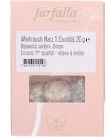 FARFALLA Räucherung Weihrauch 1 Qualität 20 g