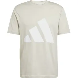 adidas Essentials Big Logo Kurzarm-T-Shirt Wonder Alumina / White S