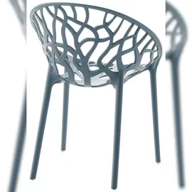 CLP Gartenstuhl Hope 59 x 59 x 80 cm grau