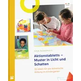 Bananenblau Aktionstabletts - Muster in Licht und Schatten