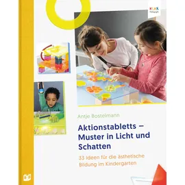 Bananenblau Aktionstabletts - Muster in Licht und Schatten