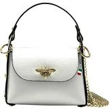 FLORENCE Umhängetasche Leder weiß ca. 19cm | Gr.: onesize