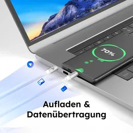 Alkaya USB-C 1,0 m Weiß