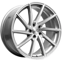 BROCK B37 8,5 x 19 5 x 112 ET47 MB66,7 Kristallsilber Vollpoliert