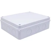 TRU Components TC-RB 255x200x80 TC-10256552 Installations-Gehäuse ABS Kunststoff Weiß