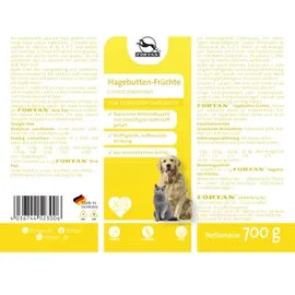 Fortan Hagebutten-Früchte Pulver 700 g