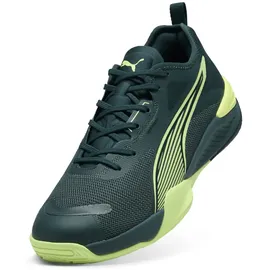 Puma Eliminate Nitro 4 Hallenschuh, Green Terrain Fizzy Light, 44.5