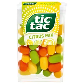 Bonbons tic tac Citrus Mix Yuzu Mandarine Zitrone und Zitrone Limette18g