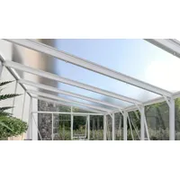 Vitavia »Nachrüstsatz 10200, weiß«, Verstärkungssatz aus Alu-Profilen, für Anlehngewächshaus