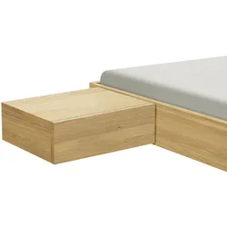 Hasena Woodline Caja Nachttisch Massivholz 48x41x16 cm - Bianco