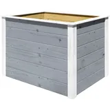 Weka Hochbeet Modular 98 x 69 x 69 cm Grau