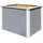 Weka Hochbeet Modular 98 x 69 x 69 cm Grau