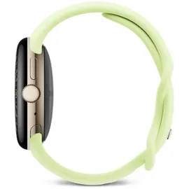 Google Pixel Watch 4 41 mm Aluminiumgehäuse Champagne Gold/Sportarmband Lemongrass