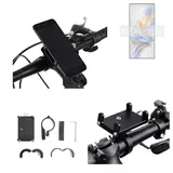 K-S-Trade Smartphone-Halterung für nubia Z60 Ultra Photographer Edition, (Handyhalterung das Fahrrad Halter Lenkstange Fahrradhalterung) schwarz