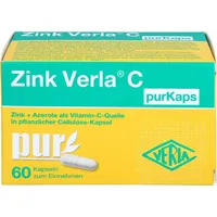 VERLA Zink Verla C purKaps 60 St