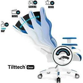 Diablo Chairs X-One 2.0 Gaming-Stuhl Aqua Blue PC
