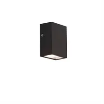 FARO LED Wandleuchte Aluminium 8,5 cm spritzwassergeschützt 4W dunkelgrau
