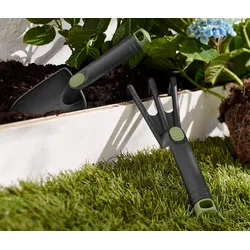 Tchibo - Gartenwerkzeug-Set - olivgrün