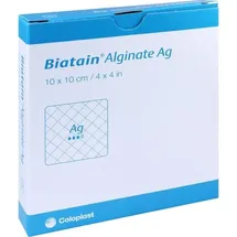 Coloplast Alginate Ag Kompressen 10 x 10 cm 10 St.
